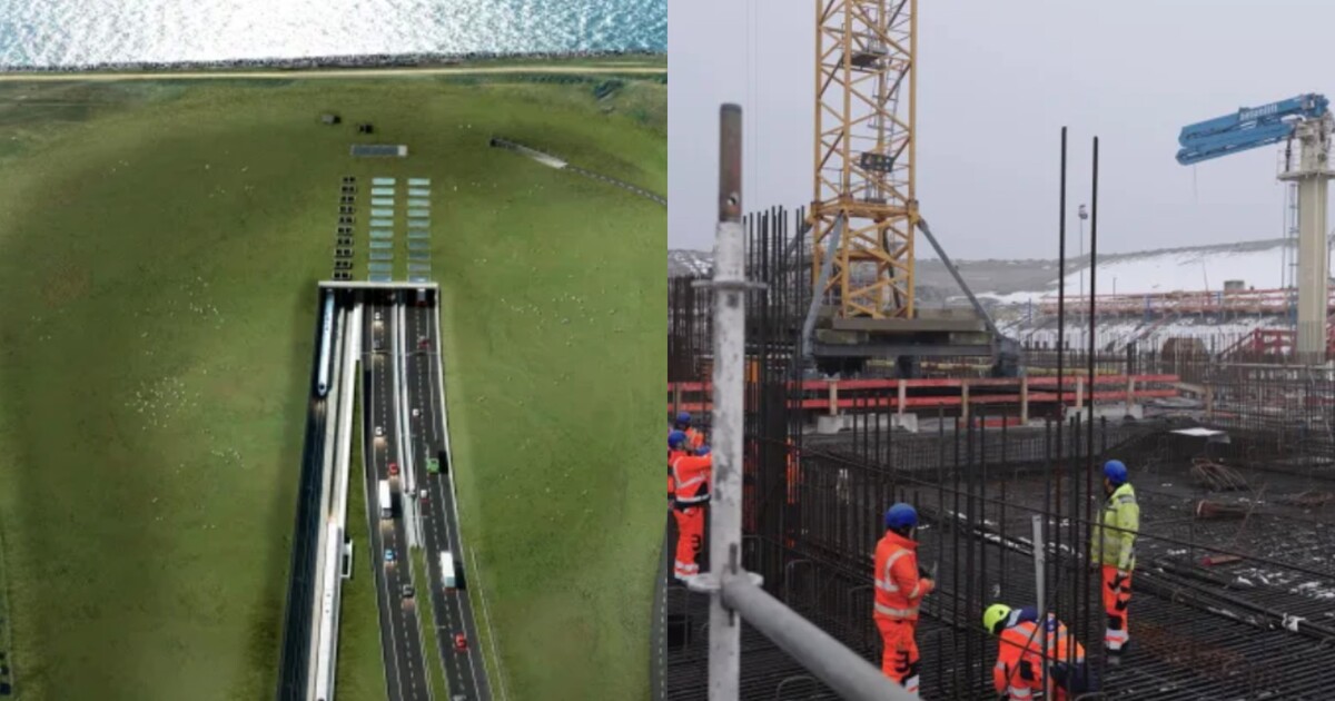Pod Morom Pod Baltským morom vzniká najdlhší tunel na svete. Prepojí Dánsko s ...