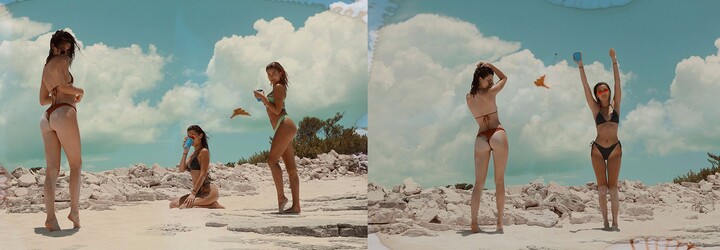 Kylie Jenner oslavila 19. narozeniny na slunné pláži miliardové rezidence. Nechyběly ani Kendall, Bella Hadid a Hailey Baldwin