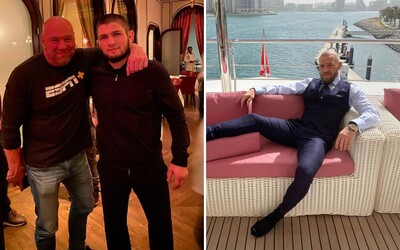Trénoval jsi s malými dětmi, směje se Nurmagomedov poraženému McGregorovi. Ir mu rychle odpověděl.