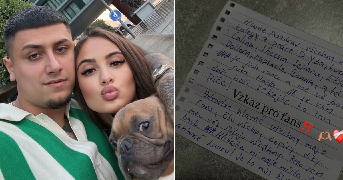 Hard Rico poslal z vazby přes svou přítelkyni vzkaz kolegům a fanouškům