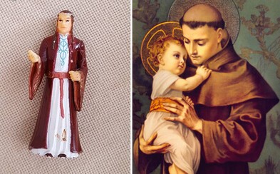 Babička si myslela, že se modlí ke svatému Antonínu, ale doopravdy šlo o figurku z Pána prstenů. Elronda jí nakonec vnučka vyměnila Babička si myslela, že se modlí ke svatému Antonínu, ale doopravdy šlo o figurku z Pána prstenů. Elronda jí nakonec vnučka vyměnila