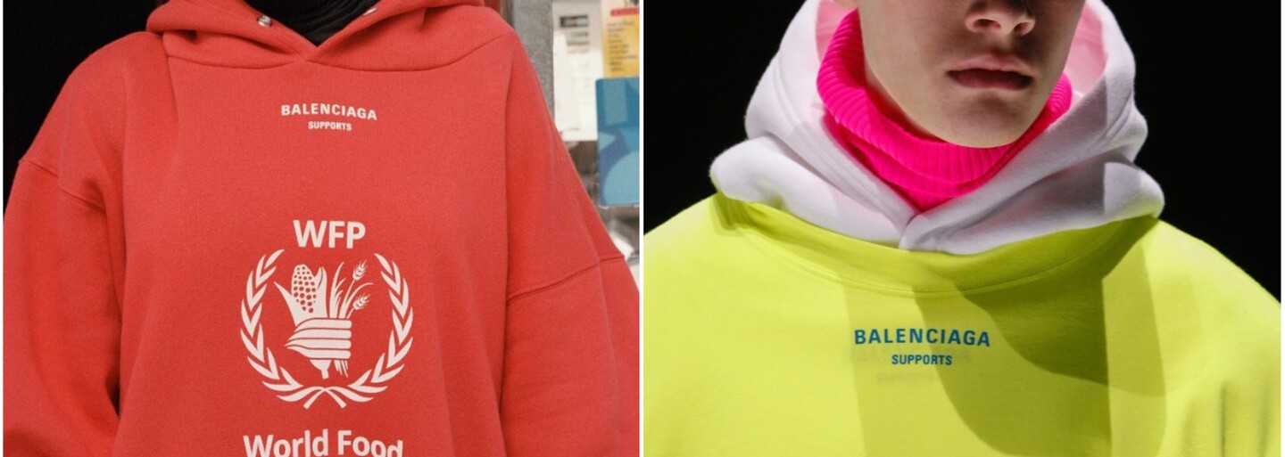 Balenciaga spustila predaj kolekcie s humanitárnou organizáciou, ktorá je schopná zachraňovať životy po celom svete