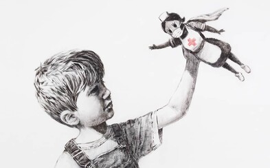 Banksy uctil zdravotníky novým dílem, malbu nechal v jedné z nemocnic s dojemným vzkazem Banksy uctil zdravotníky novým dílem, malbu nechal v jedné z nemocnic s dojemným vzkazem