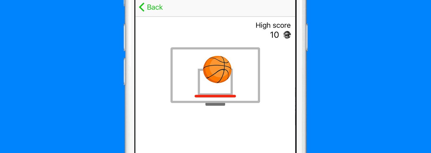 Basketbal ukrytý v aplikácii Facebook Messenger si zahralo už 43,7 milióna ľudí, no len 1% pokorilo hranicu 30 bodov