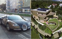 Bašternákovo Bugatti malo v jeho luxusnej vile pod Slavínom vlastnú izbu. Chválil sa ním pred hosťami