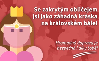 Batman, Darth Vader či ninja. Český dopravný podnik motivuje ľudí k noseniu rúšok sériou obrázkov Batman, Darth Vader či ninja. Český dopravný podnik motivuje ľudí k noseniu rúšok sériou obrázkov