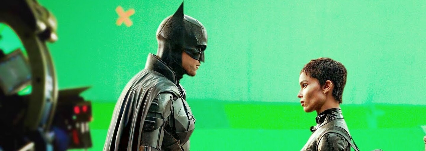 Batman's Behind-The-Scenes Video. The Batmobile Chase Was Not Real