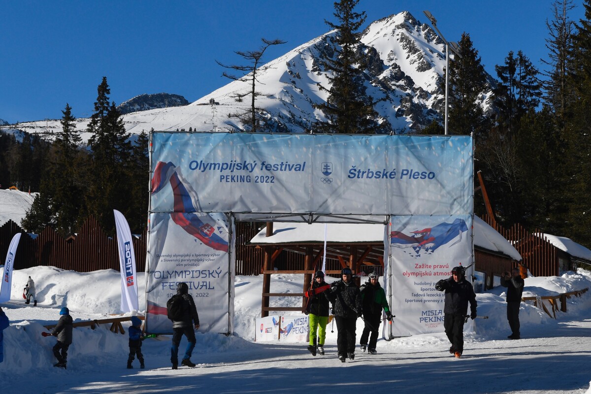 Olympijský festival na Štrbskom Plese.