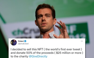 NFT prvého tweetu histórie chcel investor predať za 48 miliónov, ľudia mu ponúkli 277 dolárov. Za rok stratil 99 percent hodnoty.