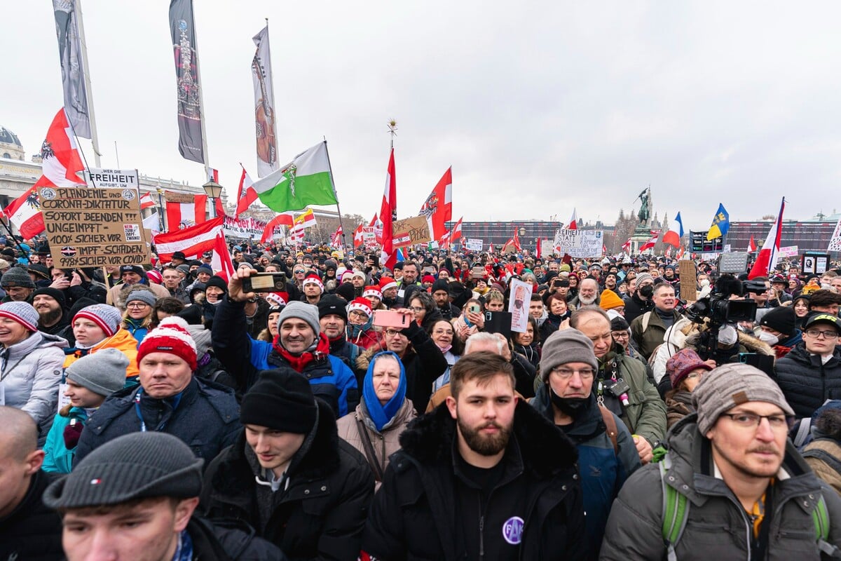 protest Viedeň