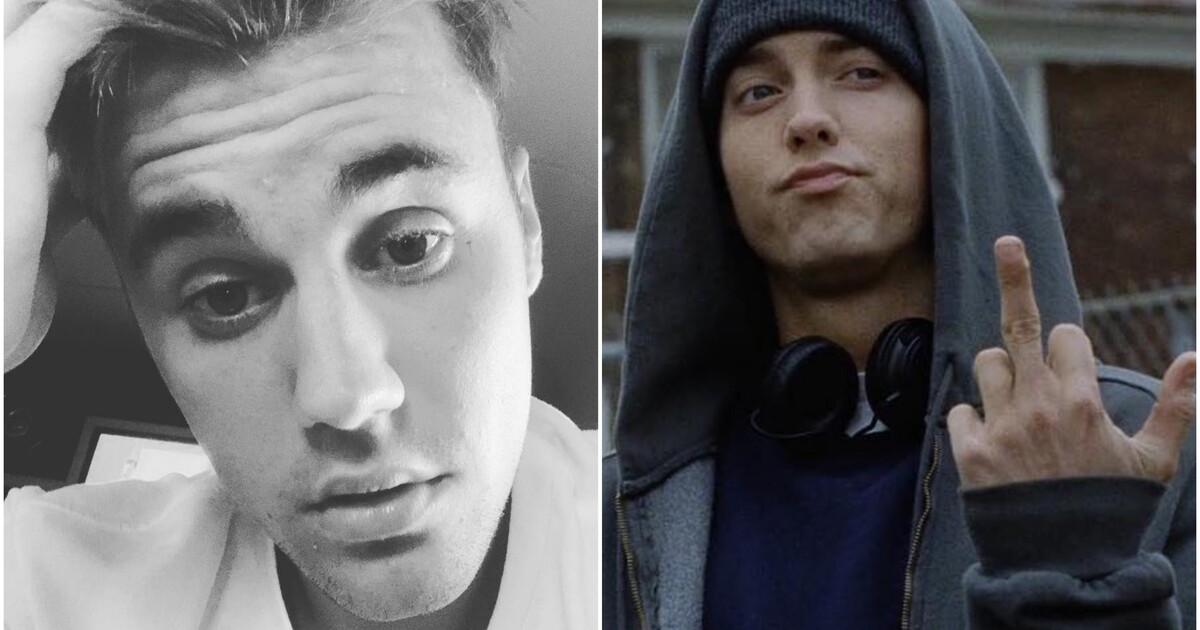 Justin Bieber lituje, že kritizoval Eminema. Boj s