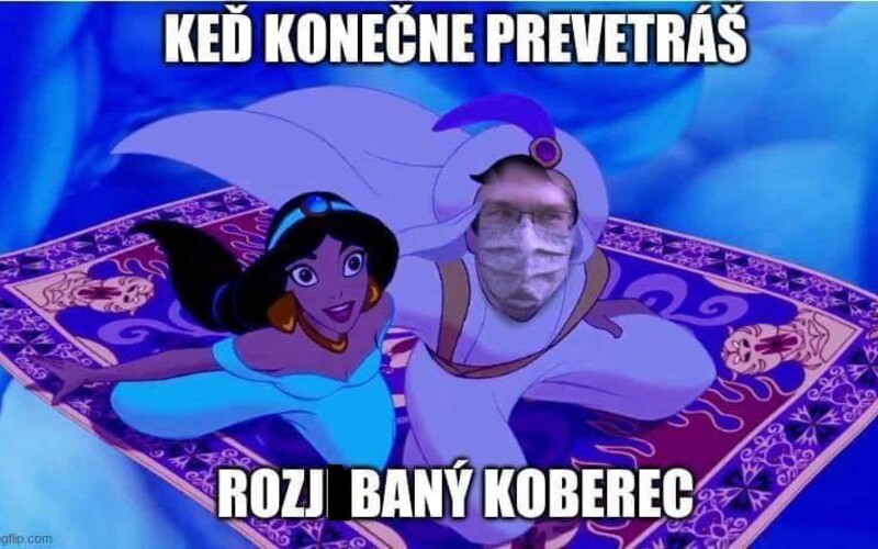 Treba sebe vypic a šic: Najvtipnejšie obrázky reagujúce na Bratislavčana, ktorý potreboval zašiť koberec v kúpeľni.