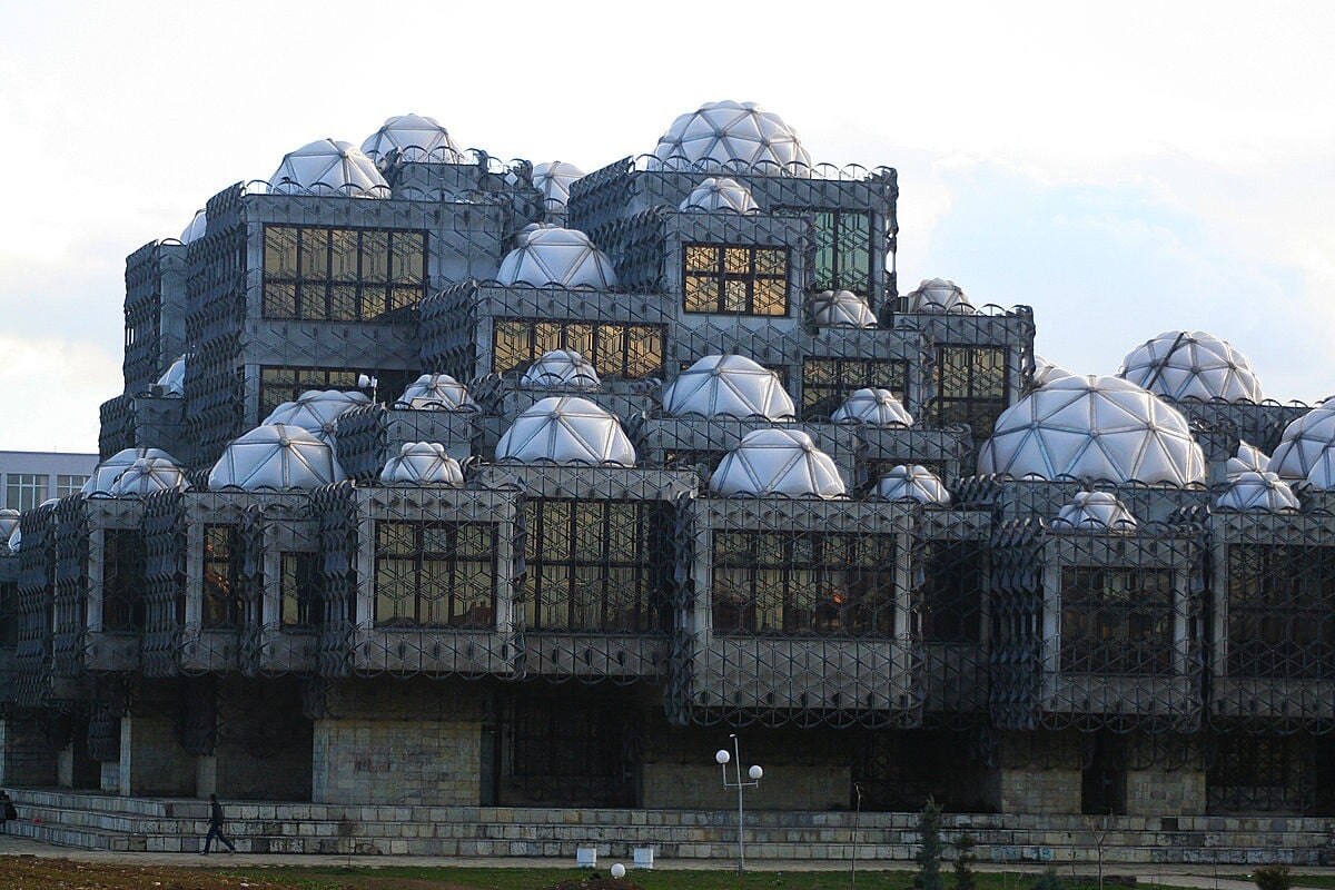 Priština, knihovna, Kosovo