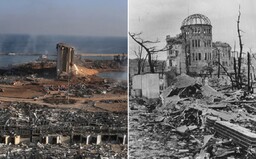 Bejrút vs. Hirošima. V epicentru výbuchů přežila pokaždé jediná budova, stavěli ji Češi