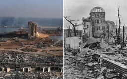 Bejrút vs. Hirošima. V epicentre výbuchov prežila zakaždým jediná budova, stavali ju Česi