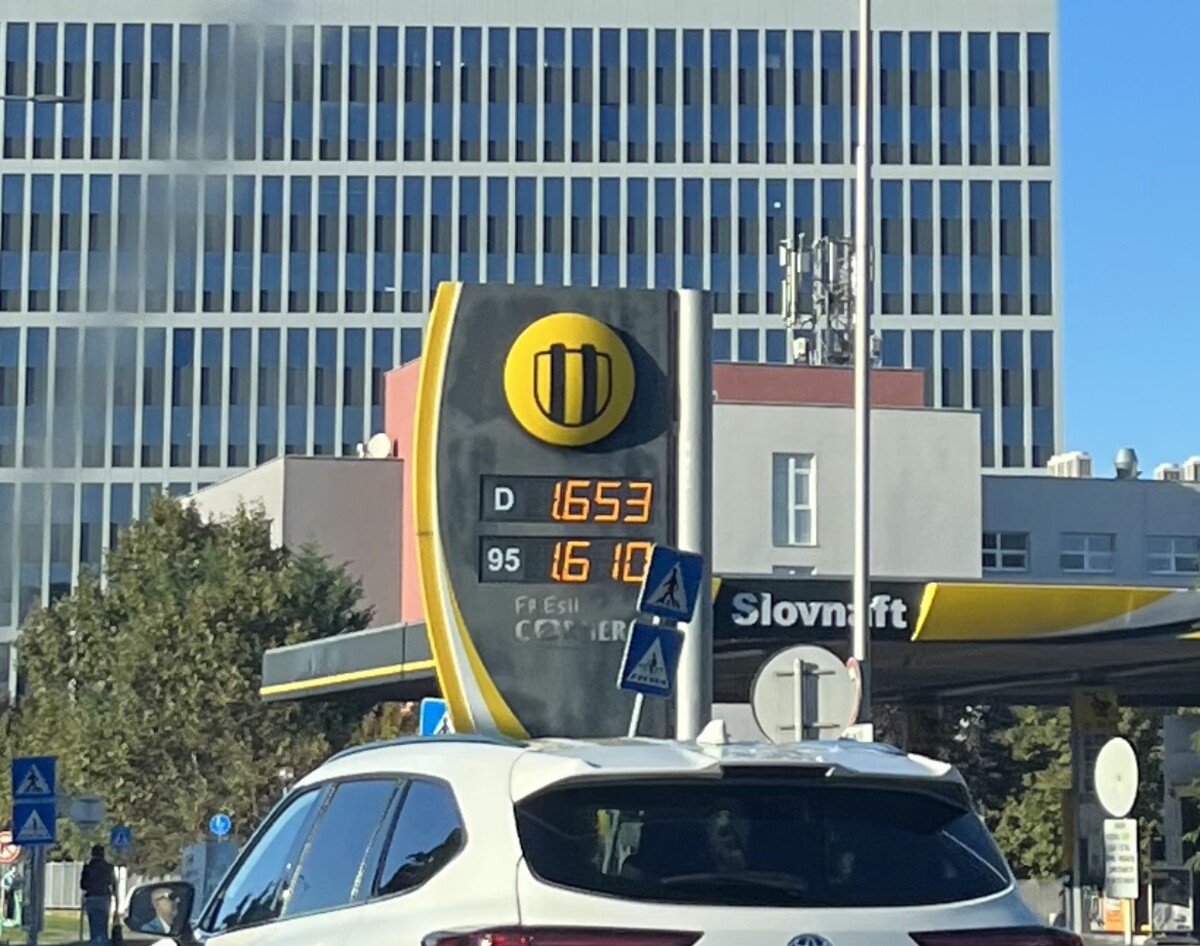 cena benzínu