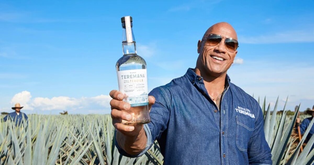 Teremana tequilla dwayne the rock johnson