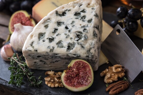 Který z těchto druhů sýra nemá modrou plíseň?