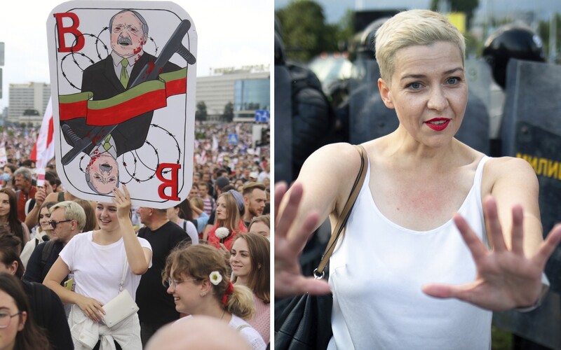 Běloruské protesty opět nabírají na síle, v zemi mizí představitelé opozice. Mariu Kolesnikovou unesli maskovaní muži.