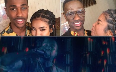 Big Sean se ve dvojici videoklipů nejprve proměnil ve stařečka, ale později s Kanyem zboural klub Big Sean se ve dvojici videoklipů nejprve proměnil ve stařečka, ale později s Kanyem zboural klub
