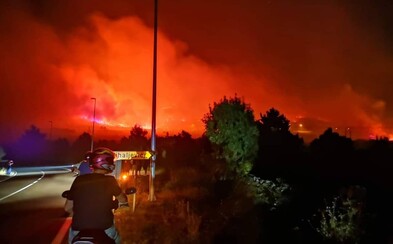 Blízko populární letní destinace v Chorvatsku vypukly velké lesní požáry Blízko populární letní destinace v Chorvatsku vypukly velké lesní požáry