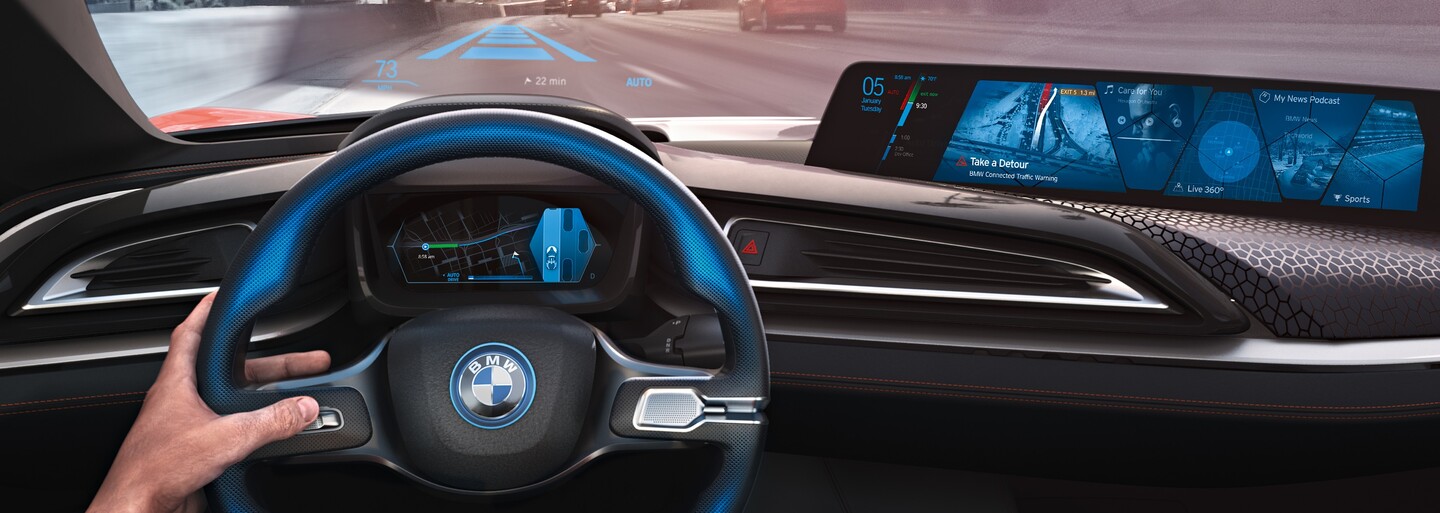 BMW naznačuje budúcnosť technológií vo svojich autách štúdiou Vision Future Interaction