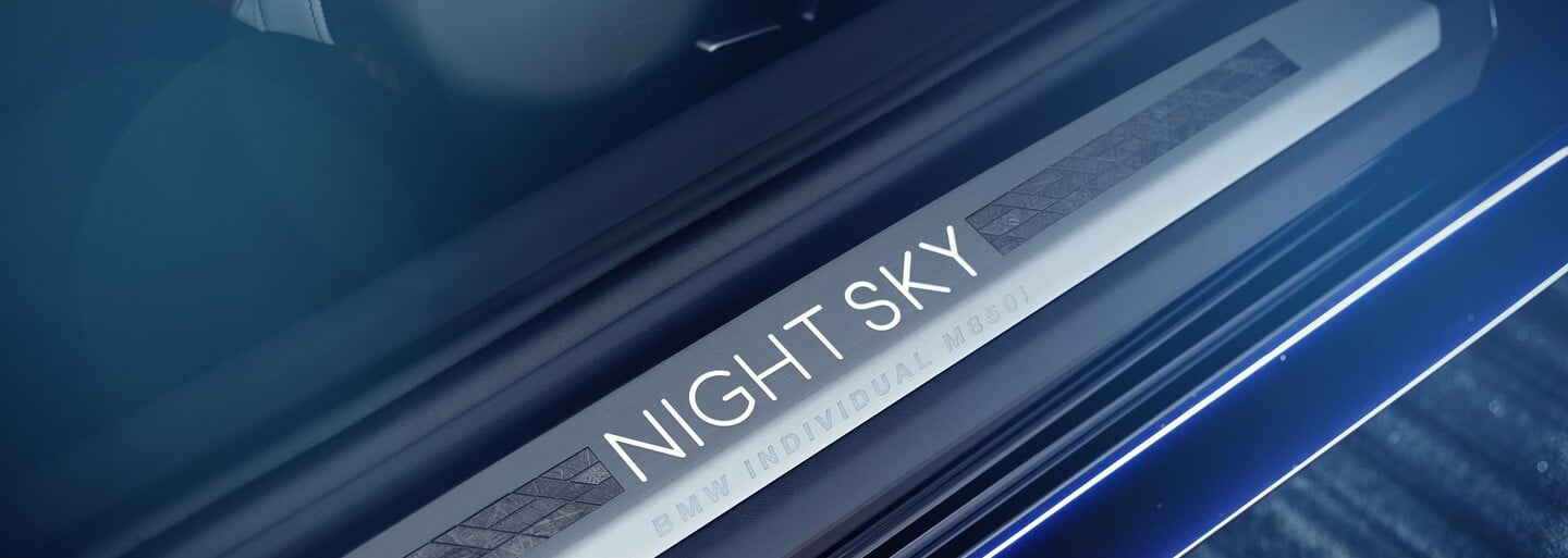 BMW vnáša prvky vesmíru do novej 8-čky. Unikátnu edíciu Night Sky zdobí meteorický kameň