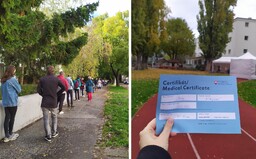 Boli sme sa otestovať: Niektorí z nás počkali na nedeľu a v rade stáli sotva minútu, iní zisťovali, kam sa oplatí ísť