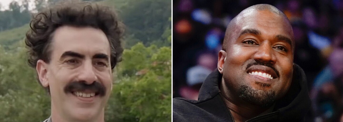 Borat: Kanye West je až príliš antisemitský. Presťahoval sa do Kazachstanu a premenoval sa na Kazachstanye