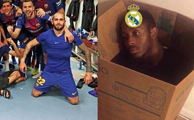 Brankár Carvajal aj asistujúci Messi bez kopačky. El Clasico spôsobilo na internete nával vtipných obrázkov Brankár Carvajal aj asistujúci Messi bez kopačky. El Clasico spôsobilo na internete nával vtipných obrázkov