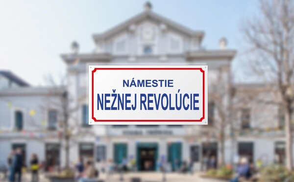 Bratislava má po 30. rokoch námestie Nežnej revolúcie. Susedí s námestím Slovenského národného povstania