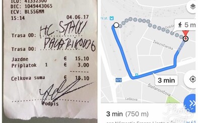 Bratislavský taxikár si za tri minúty jazdy vypýtal 20 eur. Keď sa chcel Slovák dôchodcov zastať, uchýlil sa k násiliu i nadávkam Bratislavský taxikár si za tri minúty jazdy vypýtal 20 eur. Keď sa chcel Slovák dôchodcov zastať, uchýlil sa k násiliu i nadávkam