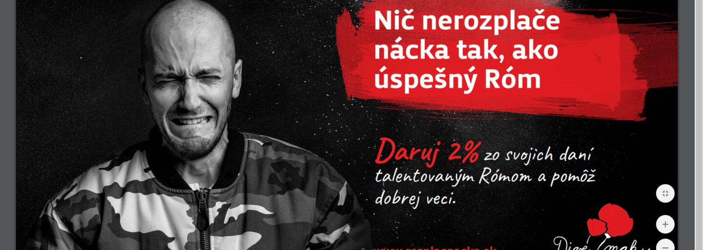 Brilantná kampaň proti extrémizmu rozplače každého nácka. Združenie Divé maky dokazuje, že aj Rómovia vedia byť úspešní