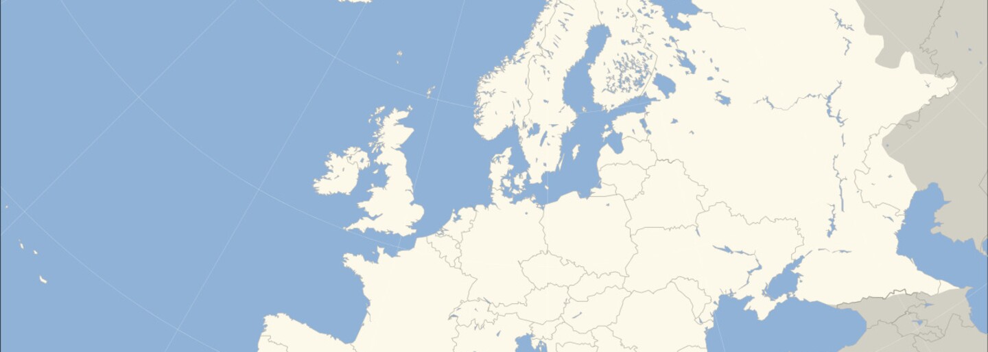 Britové se pokoušeli označkovat mapu Evropy, kde bylo i Česko. Indie a Čína prý leží jen kousek za hranicemi