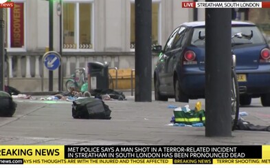 Britská policie zastřelila muže, který nožem pobodal několik lidí. Čin vyhodnotila jako teroristický útok Britská policie zastřelila muže, který nožem pobodal několik lidí. Čin vyhodnotila jako teroristický útok