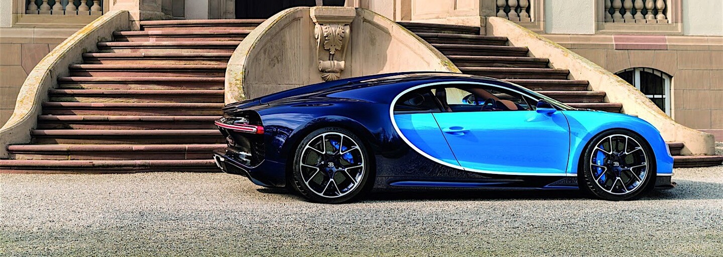 Bugatti Chiron oficiálne: Auto všetkých áut má 8-litrovú W16-ku, 1500 koní a maximálku 420 km/h!