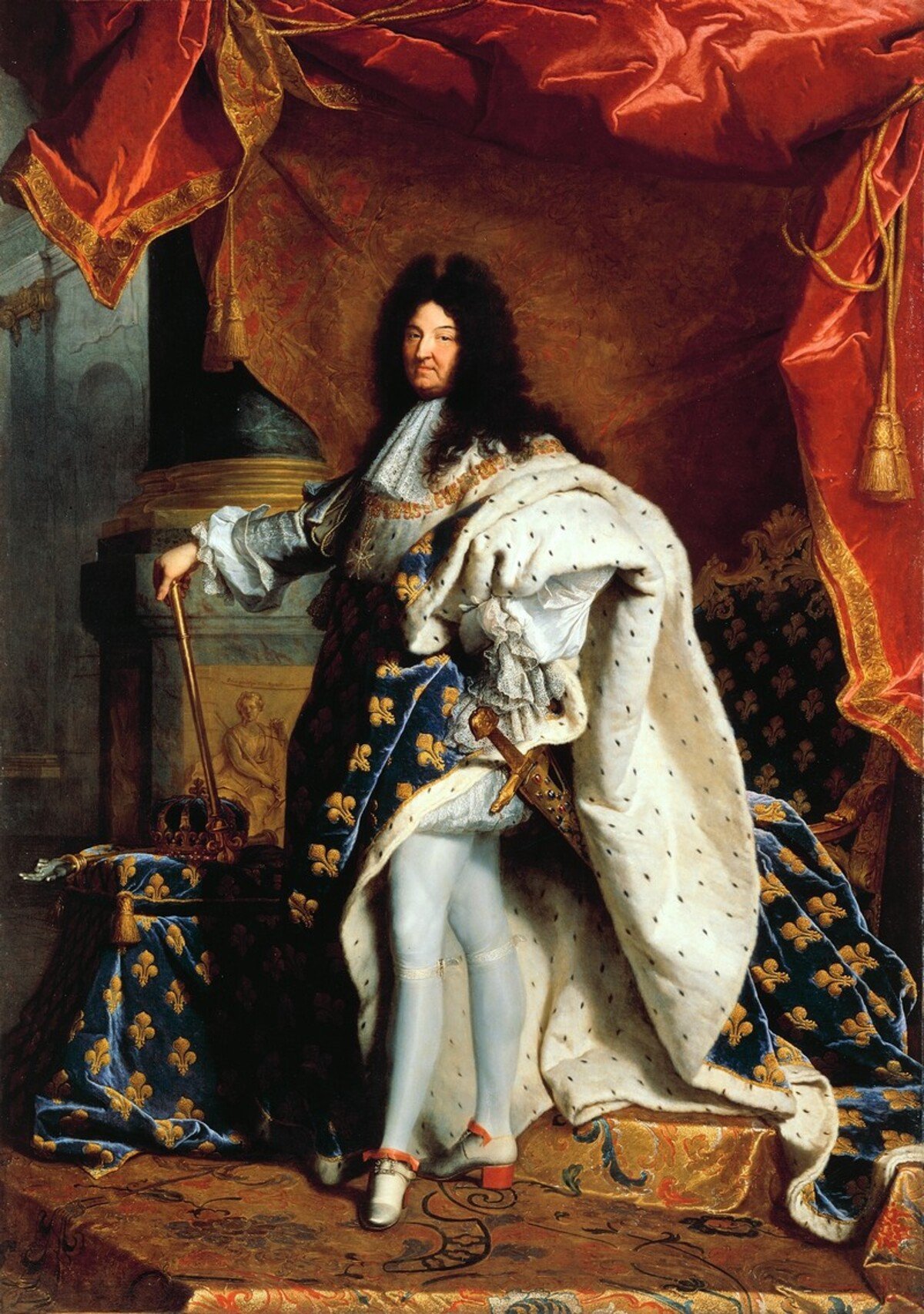 Francúzsky kráľ Ľudovít XIV. 