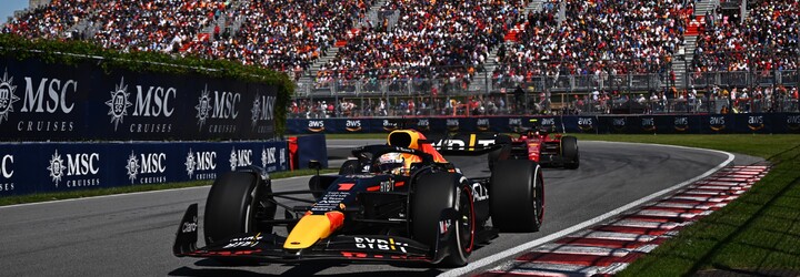 F1: Max Verstappen po napínavom závere vyhral Veľkú cenu Kanady. Leclerc po stíhacej jazde z predposlednej priečky len piaty