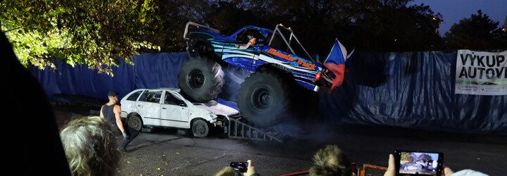 Tomáš má monster truck šou: Zarába mi to, ale je to strašná drina. Truck viem po rokoch predať za 15-tisíc eur (Reportáž)