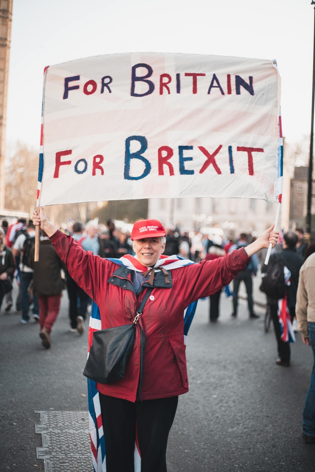 Podporovateľka brexitu.