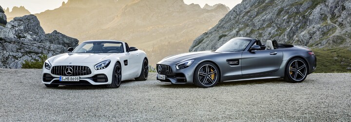 Pýcha Mercedesu prišla o strechu a dostala viac koní! Privítajte AMG GT (C) Roadster