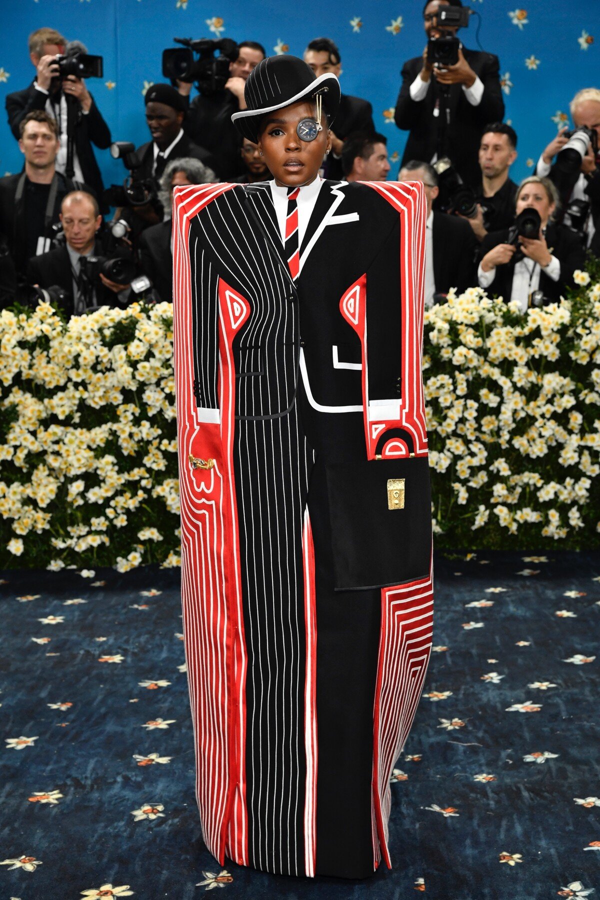 Janelle Monáe, Met Gala 2025, Thom Browne