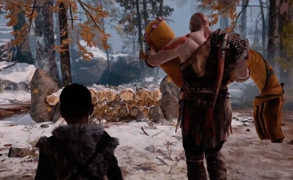 V úvodných minútach hry God of War z roku 2018 vidíme rituálny obrad pre Kratovu ženu, Atreovu matku Faye. Jej posledným želaním bolo, aby jej popol vyniesli na najvyšší vrchol zo všetkých ríš a roztrúsili ho tam. Kde je vrch?