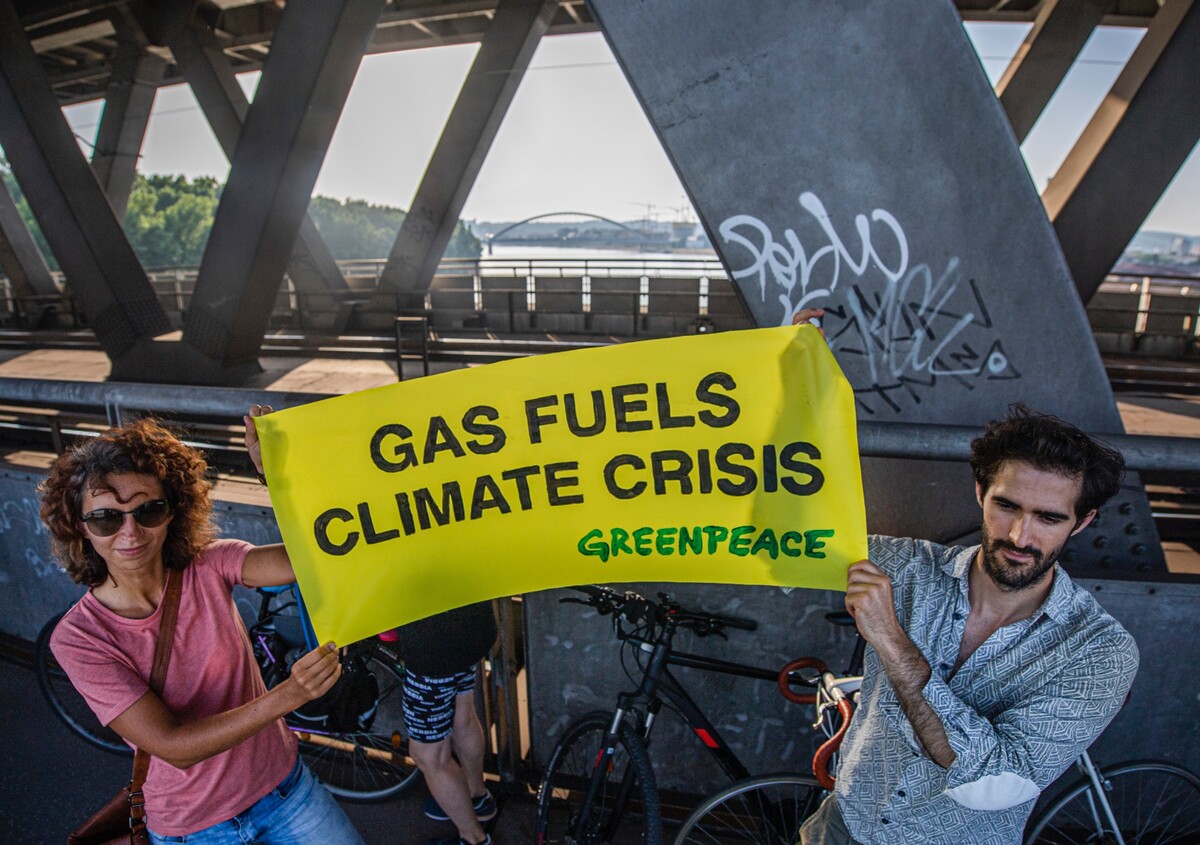 Zemný plyn, Greenpeace