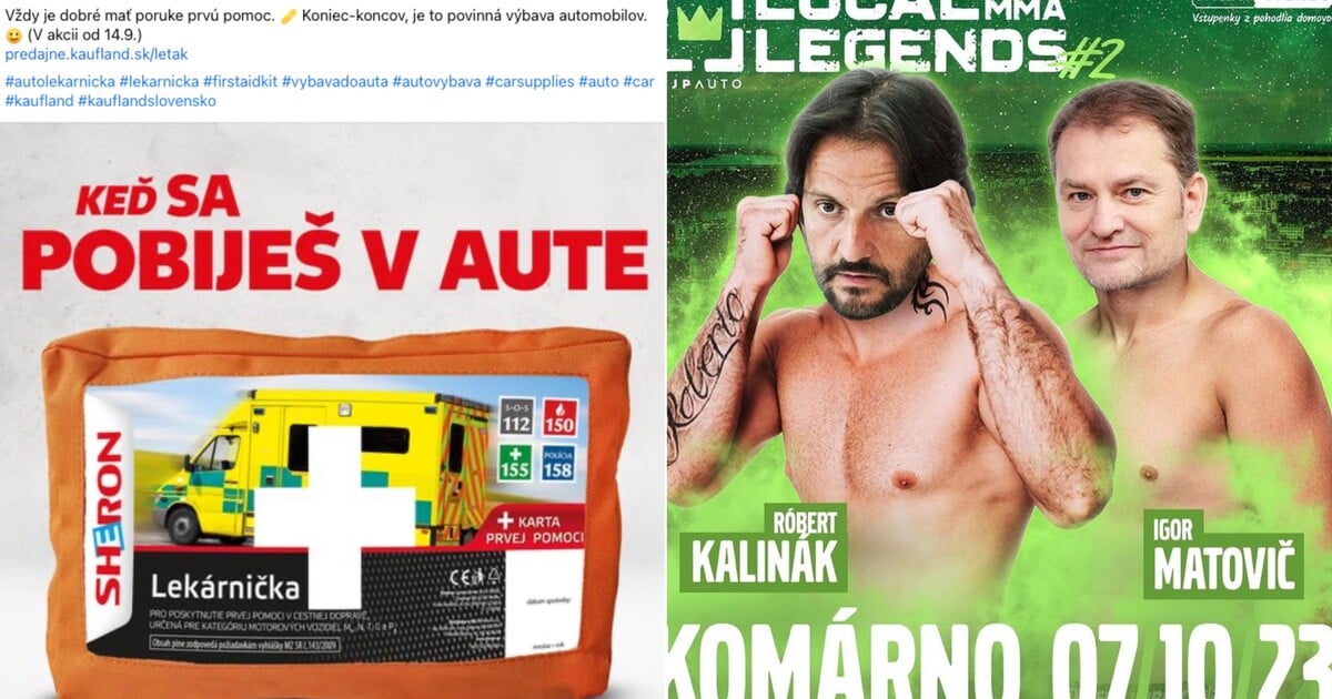 Bitce slovenských politiků se směje celý internet, prohlédni si nej memečka. Reagovali i Kaufland či MMA organizace