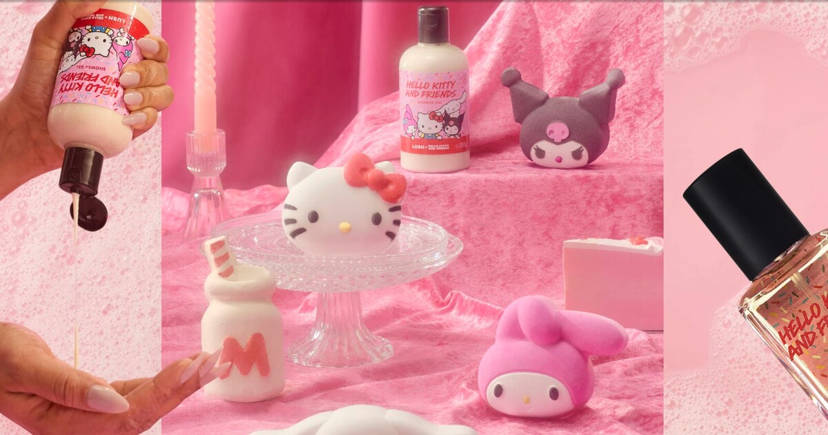 Lush představuje limitku Hello Kitty And Friends