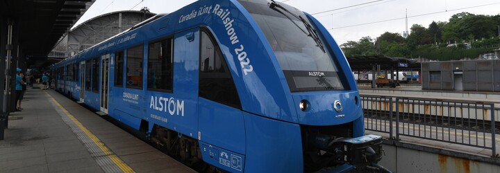 VIDEO: Do Česka dorazil první vodíkový vlak. Podívej se, kudy pojede