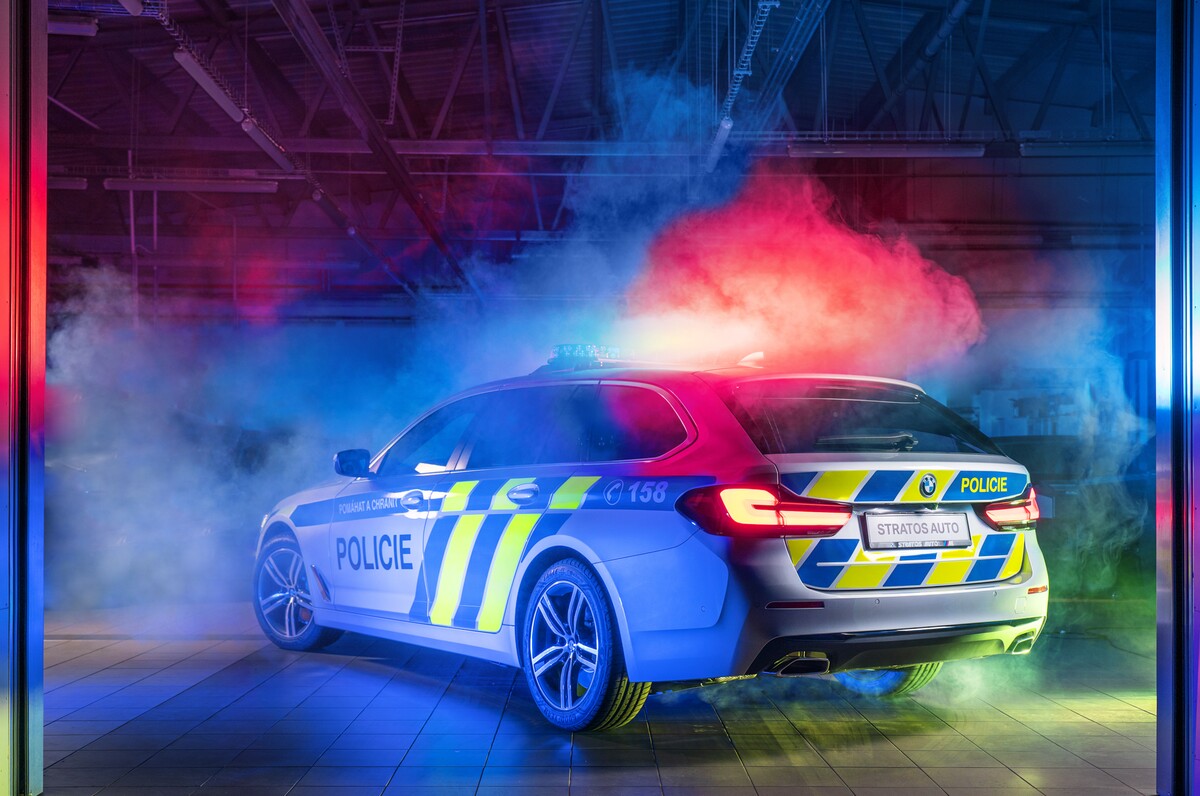 BMW, 540i, Polícia ČR,