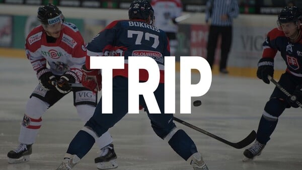 Skús uhádnuť, čo v hokeji znamená „trip“.