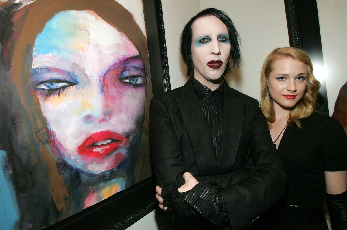 Marilyn Manson Evan Rachel Wood